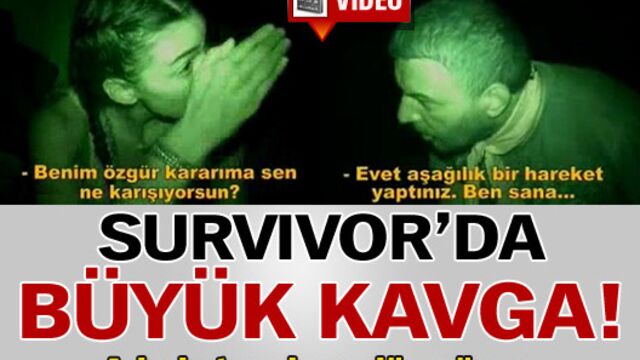 Survivor'da büyük kavga! VİDEO