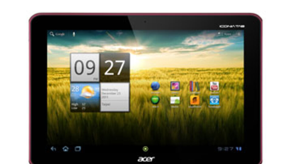 Android 4.0'lı tablet ICONIA A200 Türkiye'de
