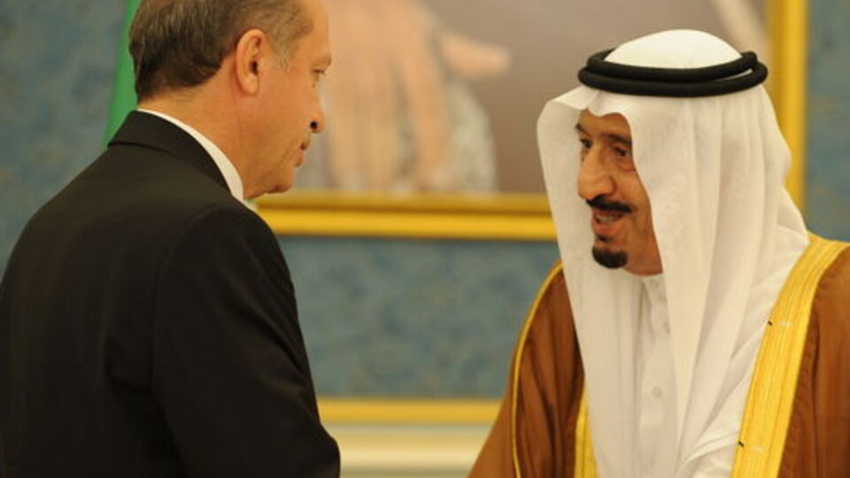 Erdoğan Suudi Arabistan'da