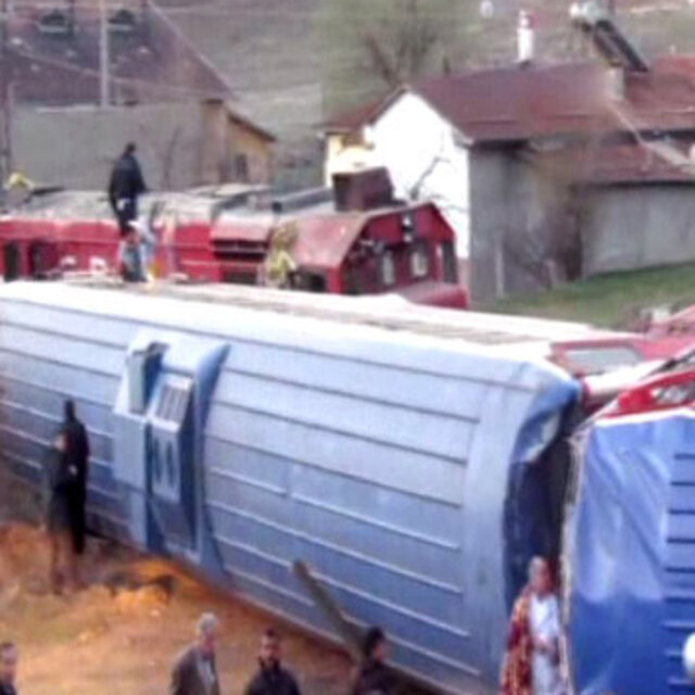 Tren kazası