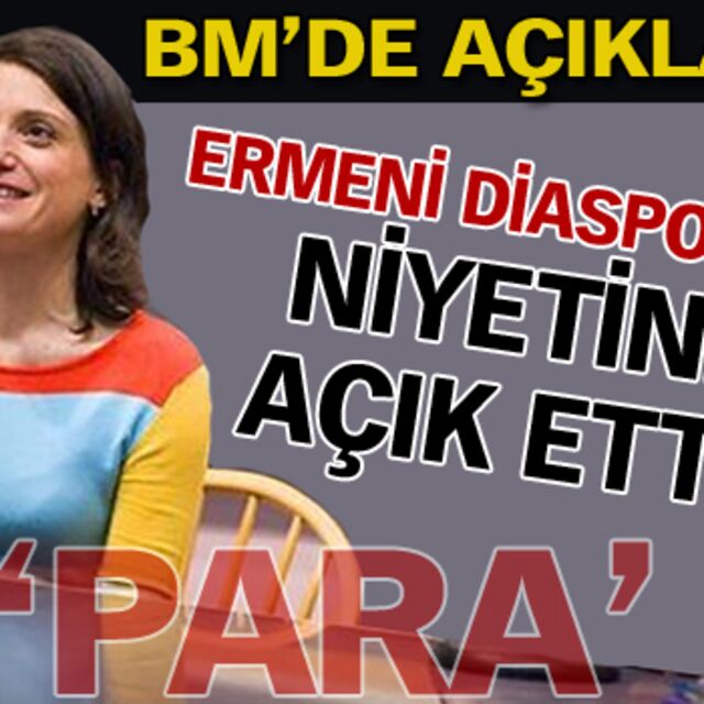Ermeni diasporası niyetini açık etti