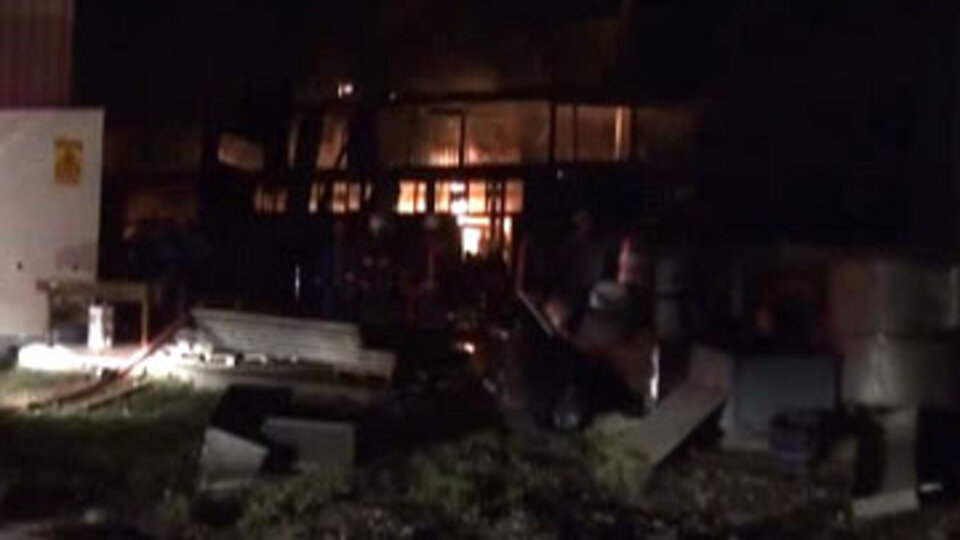 Fabrikanın kazan dairesinde patlama