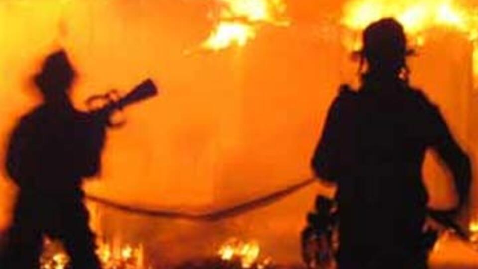 Gebze'de korkutan yangın