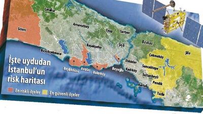 Amerikan uydusundan İstanbul depremi! GALERİ