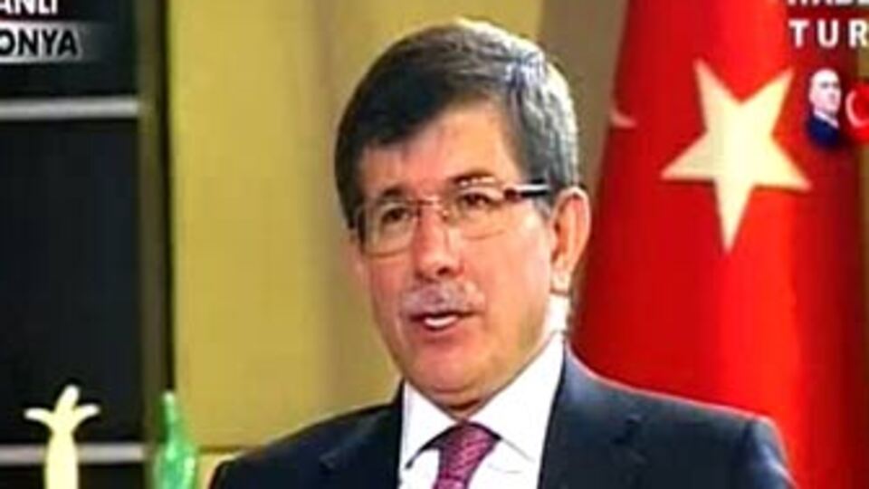 Dışişleri Bakanı Davutoğlu Habertürk'te