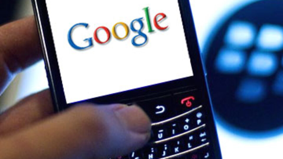 Google'ın son kurbanı Blackberry kullanıcıları