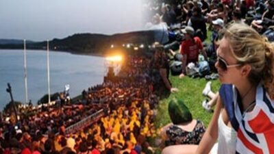 Anzak Koyu'nda geleneksel buluşma!