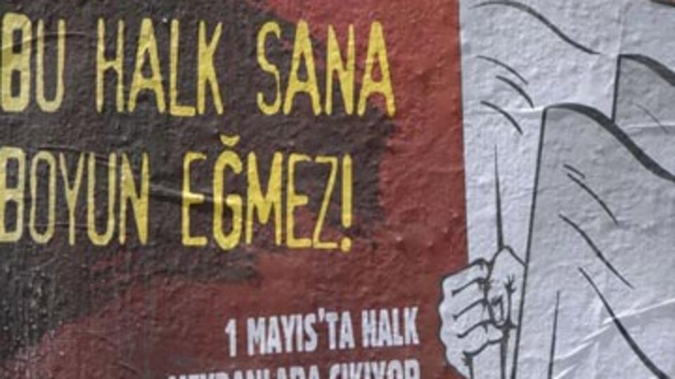 TKP'nin afişine izin yok