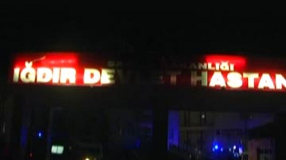 Iğdır Devlet Hastanesi'nde yangın
