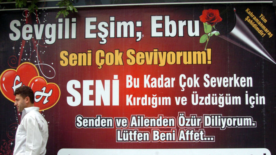 Kahramanmaraş bu afişi konuşuyor!