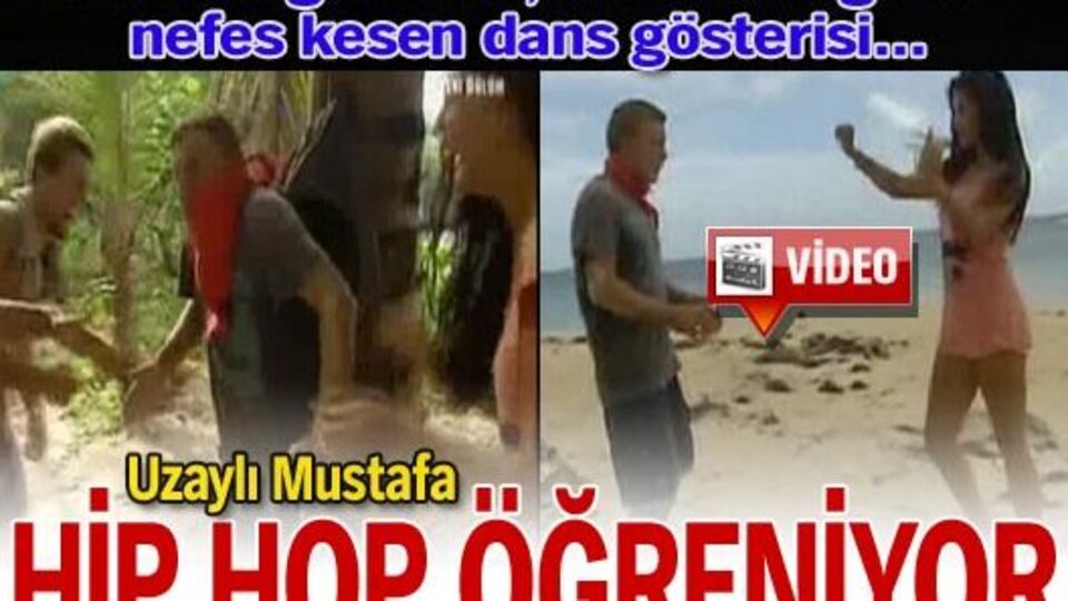 Almeda, Topaloğlu'na hip hop öğretti! VİDEO