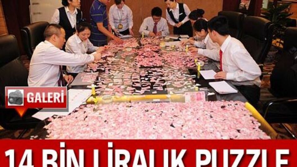 14 bin liralık puzzle