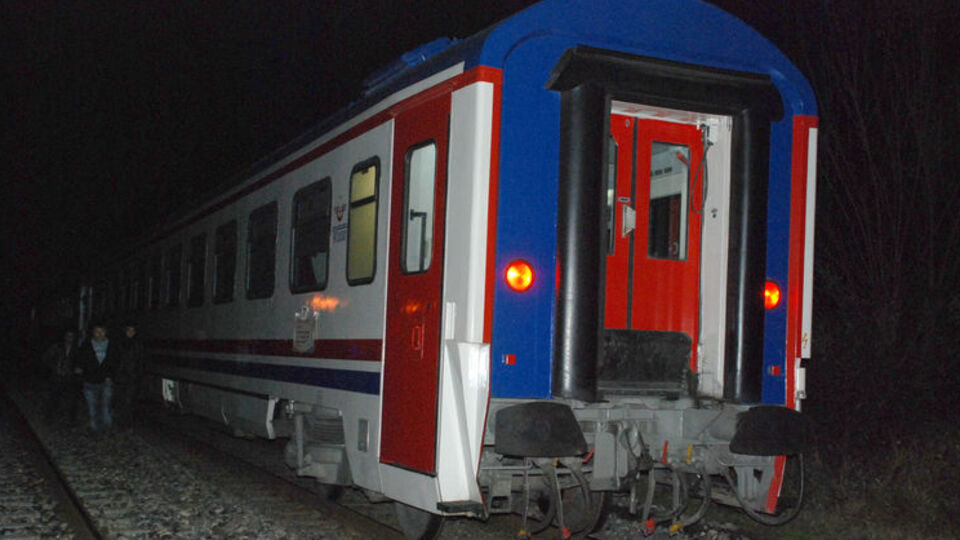 Adana'da tren kazası