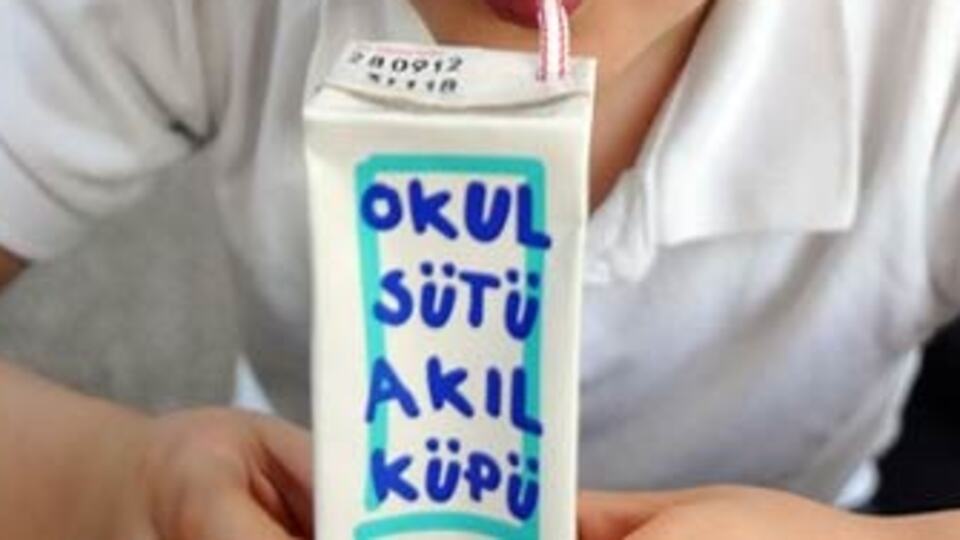 'Okul sütü'ne saray formülü!