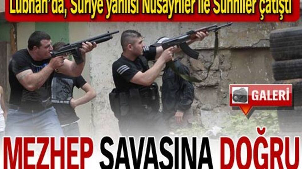 Lübnan'da mezhep çatışması: 3 ölü