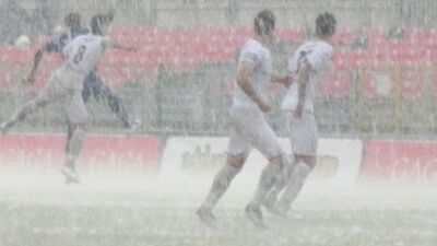 Yağmur da durduramadı!