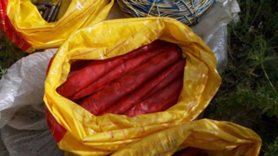 PKK'ya ait cephanelik bulundu