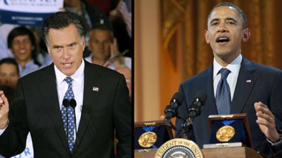Romney Obama'yı solladı
