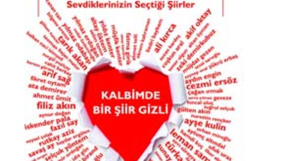 Ünlülerin şiir kitabı