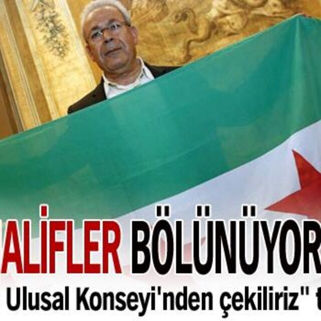Suriyeli muhalifler bölünüyor mu?