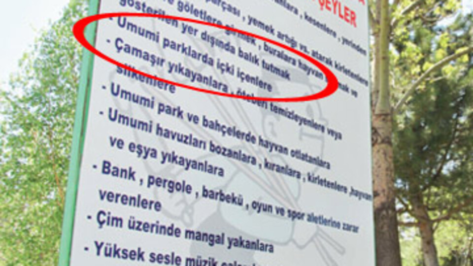 Açık alanda alkol yasağı doğru mu?