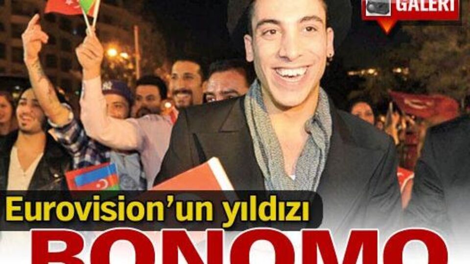 Eurovision'un yıldızı Bonomo GALERİ