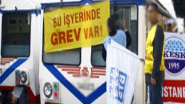 'İş bırakma' eylemi başladı!