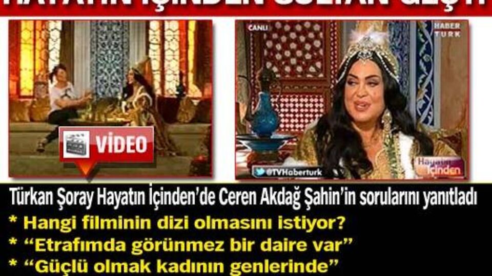 Hayatın içinden sultan geçti VİDEO