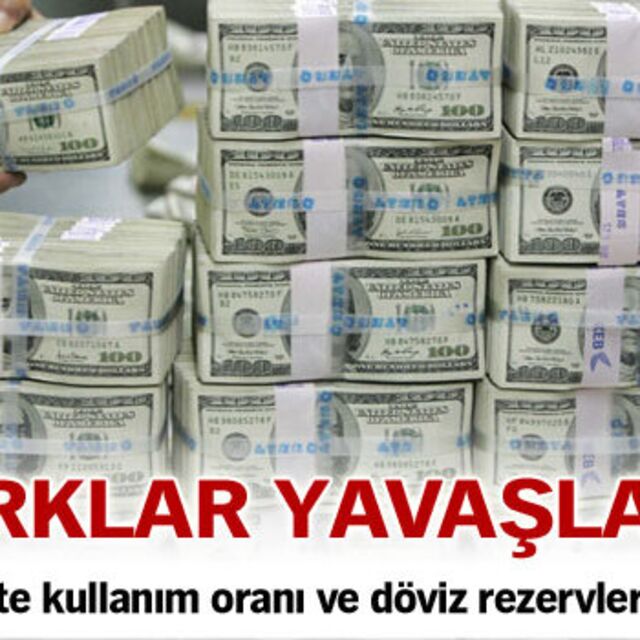 Çarklar yavaşladı!