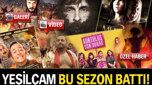 Bu sezon Yeşilçam battı! VİDEO