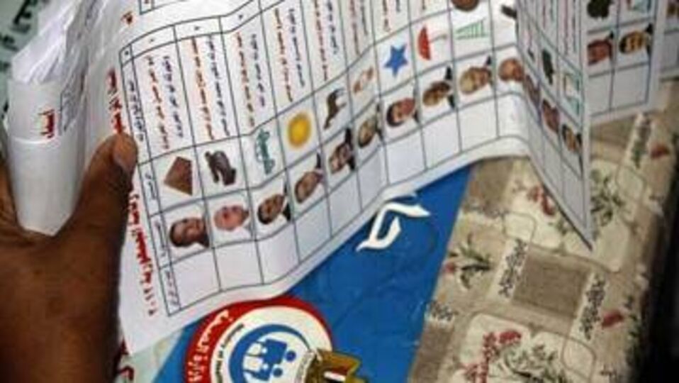 Mısır'da oy verme işlemi tamam!
