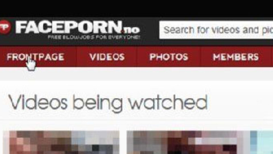 "Face" savaşının galibi porno!