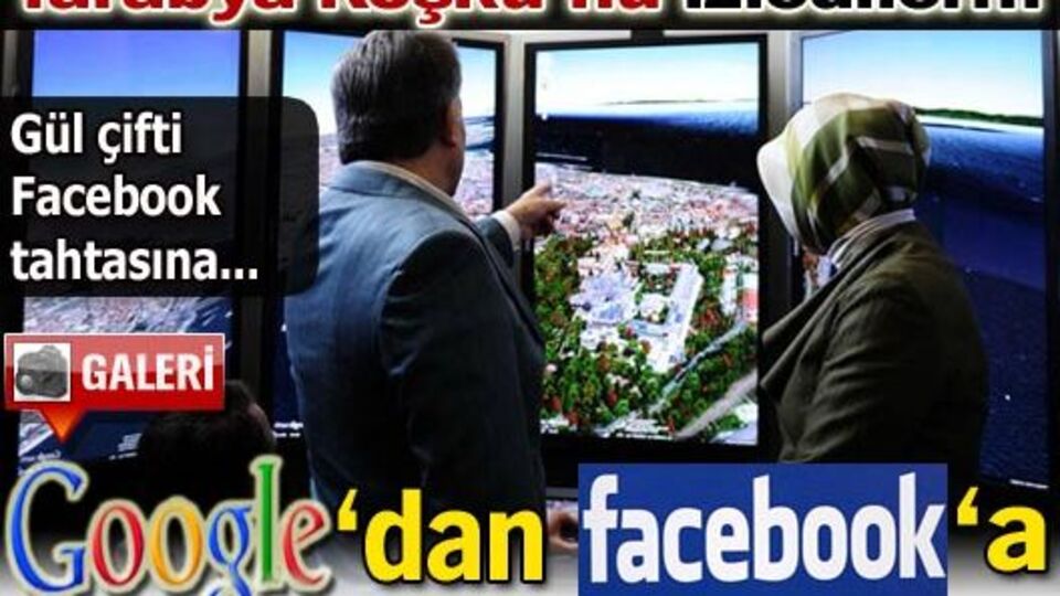 Gül, Google'ı gezdi