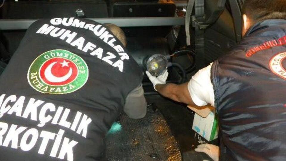 Lüks cipin LPG tankına sakladılar!