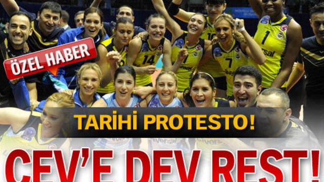 CEV'e dev rest!
