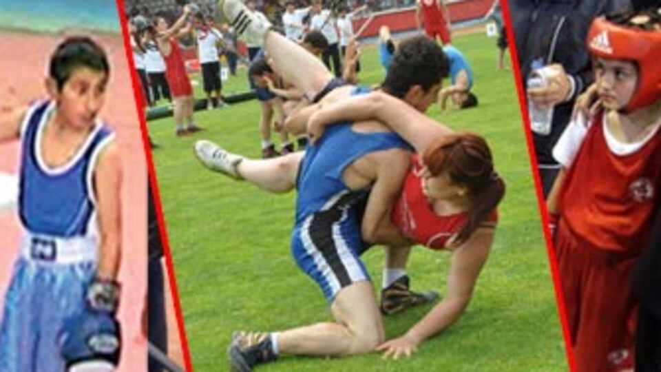 Kız-erkek mücadelesi ringe çıktı!