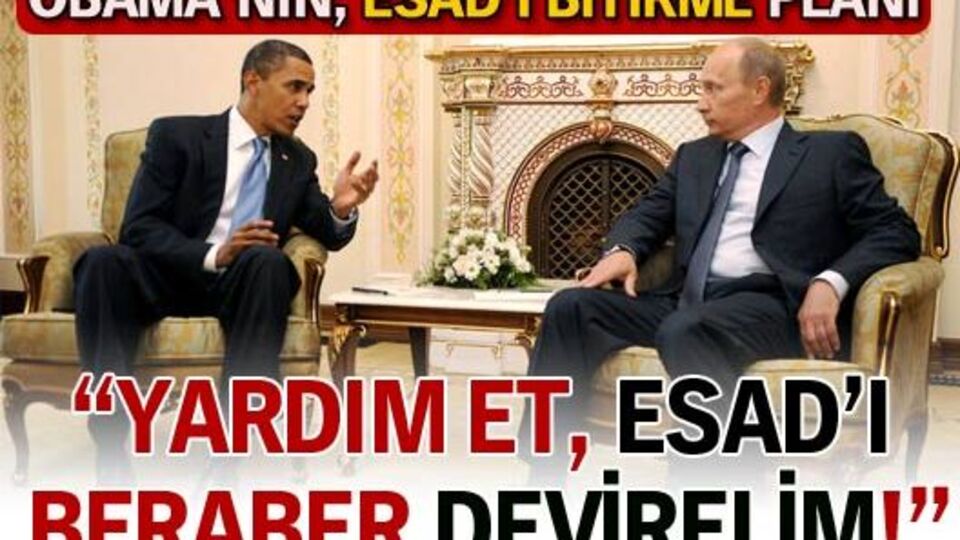 'Yardım et, Esad'ı devirelim'