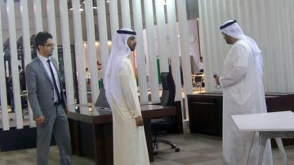 Arap şeyhlerinin ofis mobilyaları Türkiye'den!