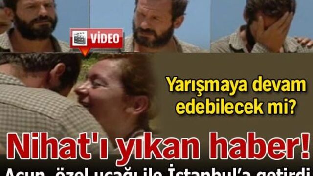 Nihat'ı yıkan haber! VİDEO
