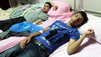 60 öğrenci sudan zehirlendi