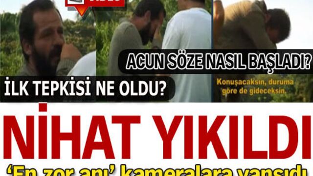 Nihat Yıkıldı! VİDEO