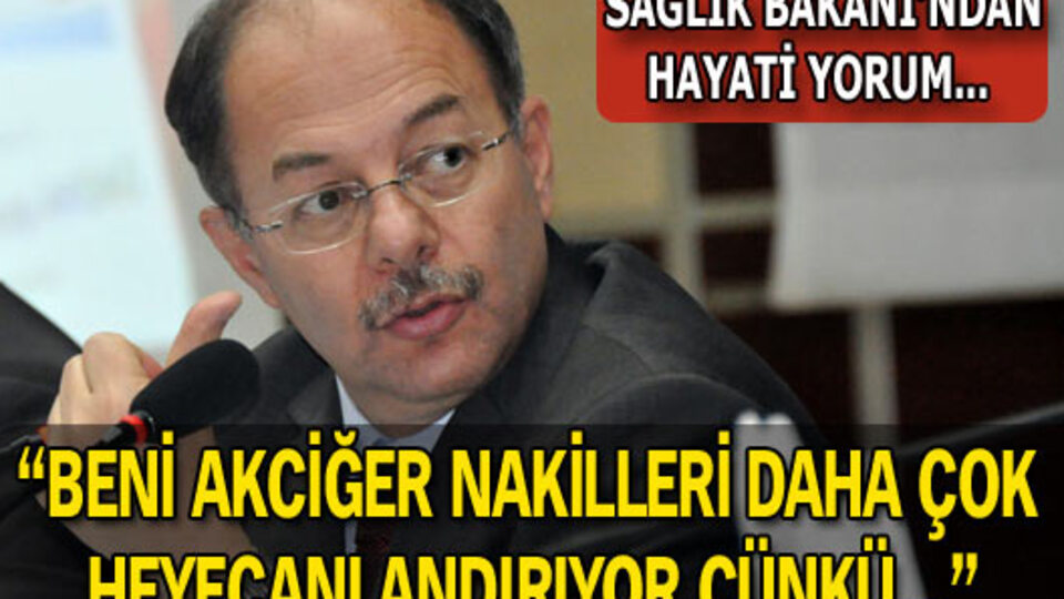 Sağlık Bakanı'ndan hayati yorum