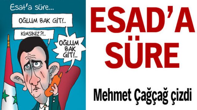 Esad'a süre!