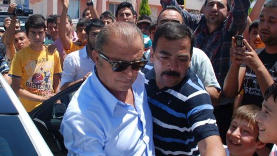 Fatih Terim'den Ağar'a ziyaret