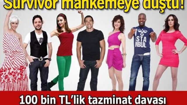 Survivor mahkemeye düştü!