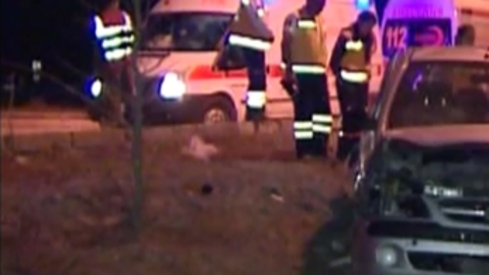 Gazeteciler kaza yaptı