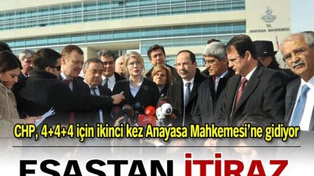 4+4+4 ikinci kez AYM'ye gidiyor