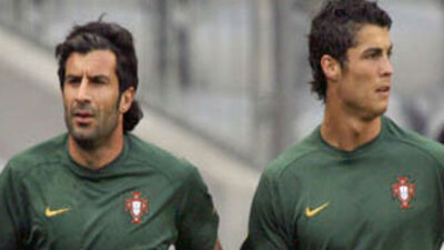 Figo'dan Ronaldo'ya destek!