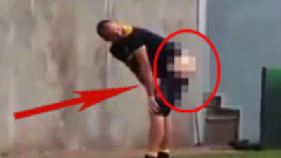 Enteresan antrenman! VİDEO