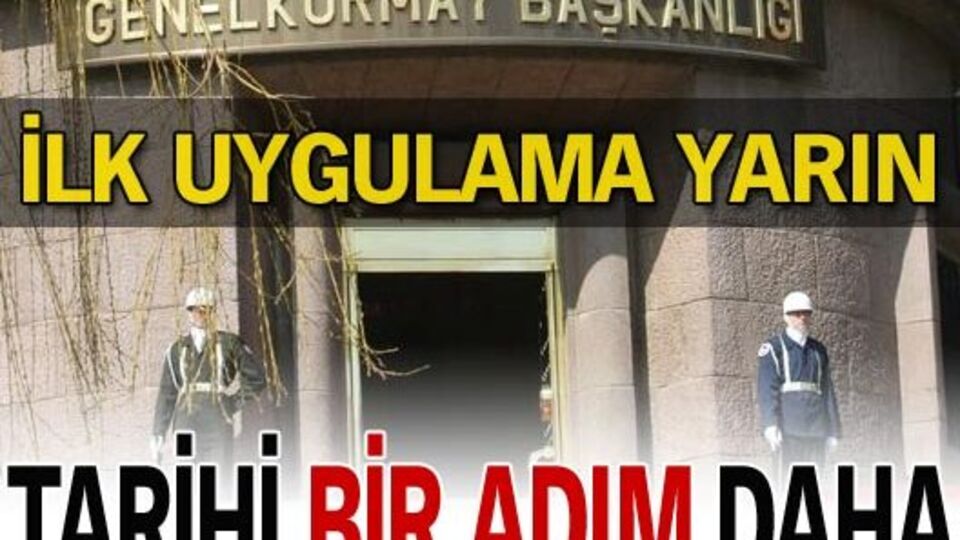 TSK'dan tarihi bir adım daha!